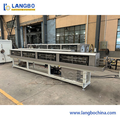 Linha de Extrusão de Tubos PPR com Co-Extrusão de 3 Camadas e Controle  PLC para Tubos de 20-110mm