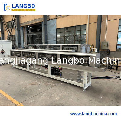 Linha de Extrusão de Tubos PPR com Co-Extrusão de 3 Camadas e Controle SIEMENS PLC para Tubos de 20-110mm