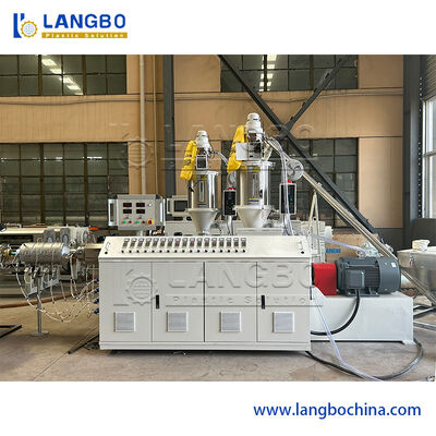 Linha de Extrusão de Tubos PPR com Co-Extrusão de 3 Camadas e Controle  PLC para Tubos de 20-110mm