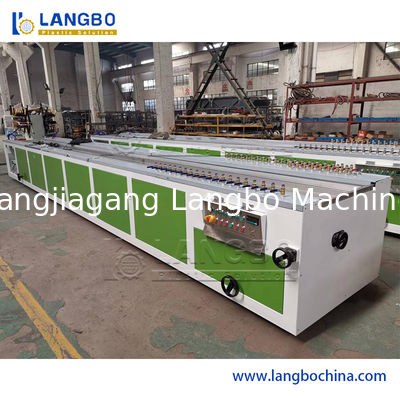 Linha plástica da extrusão do perfil do PVC de 20 M para a fatura da telha do canto do teto da parede