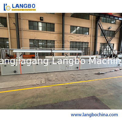 Linha plástica da extrusão do perfil do PVC de 20 M para a fatura da telha do canto do teto da parede