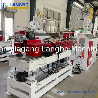 Máquina de Extrusão de Tubo Corrugado de Fibra de PVC Macio Plástico