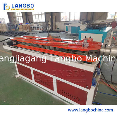 PVC High Speed Plastic Single Wall Corrugated Pipe Extruder Machine