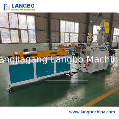 Linha de produção de tubos ondulados de plástico de parede única Máquina de plástico