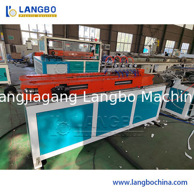 PP PE Single Wall Corrugated Pipe Hose Plastic Machinery Extruder Extrusion Production Line Machine