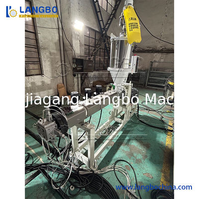 Supermarket Shelves Plastic Label Extrusion Making Machine Plastic Price Tag Strip Production Line