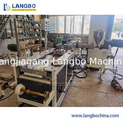 Plastic PP / PE / LDPE Soft PVC Transparent Profile Extruder