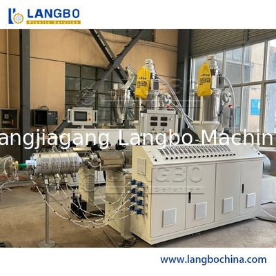 Linha plástica diâmetro da extrusão da tubulação de PPR do parafuso do dobro do inversor de ABB vário