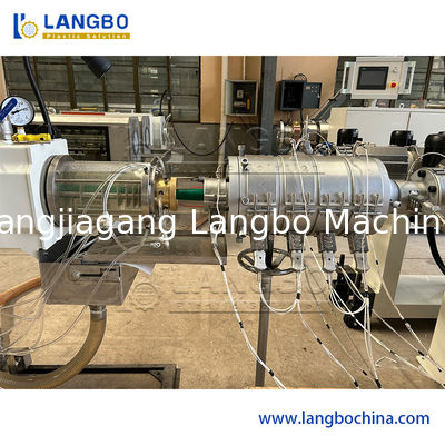 Linha plástica diâmetro da extrusão da tubulação de PPR do parafuso do dobro do inversor de ABB vário