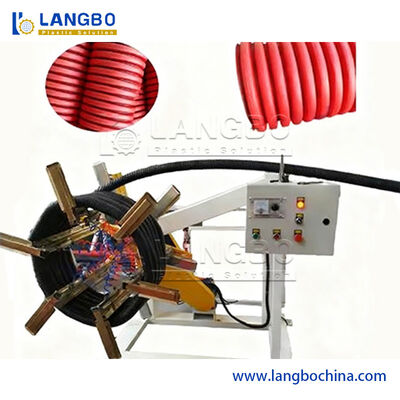 Linha de tubulação corrugada totalmente automatizada para produção mais rápida de condutos elétricos