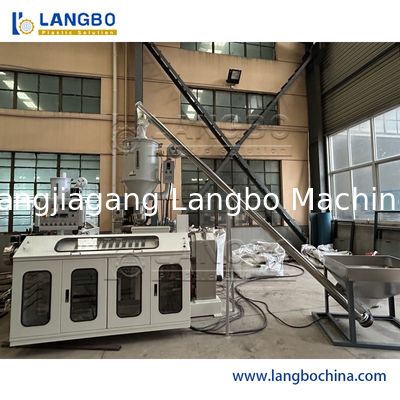 Linha 100 da extrusão do perfil do CE WPC - capacidade de produção 150KG/H alta