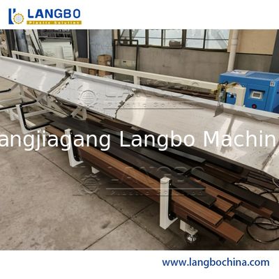 Linha projeto da extrusão do perfil do PVC/WPC do parafuso do dobro do motor de Siemens