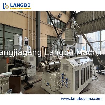 Máquina composta plástica da madeira da solução ótima