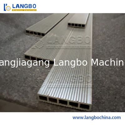 Plástico UPVC PVC teto canalização cabo tronco Janela Porta Quadro Painel de parede Quadro de canto oco WPC Decking Profile Produção de extrusão máquina de fabricação