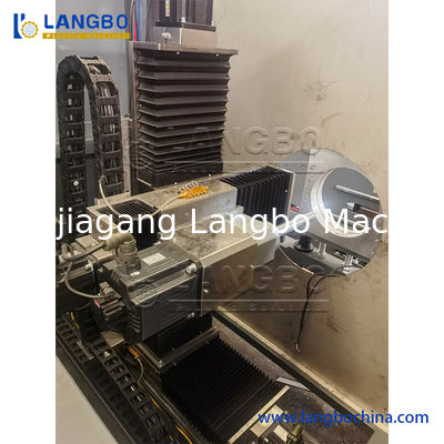 Máquina automática de rosca de tubos de plástico de PVC-HDPE