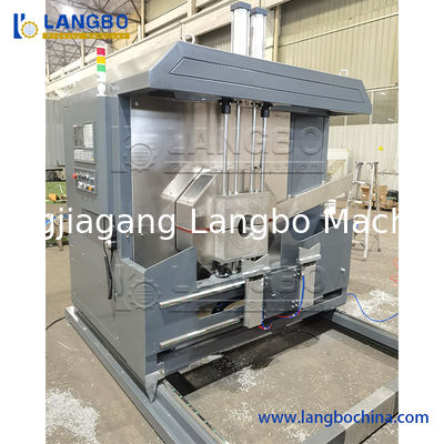 Máquina automática de enrolamento de tubos de plástico de controlo CNC/PLC para PVC PE PP com diâmetro de tubos de 16 a 160 mm