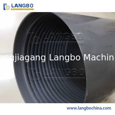 Máquina de rosca de tubos de PVC com controlo CNC/PLC para tubos de 16-160 mm e centragem automática