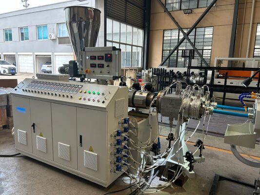 Máquina de fabricação de tubos de PVC de plástico