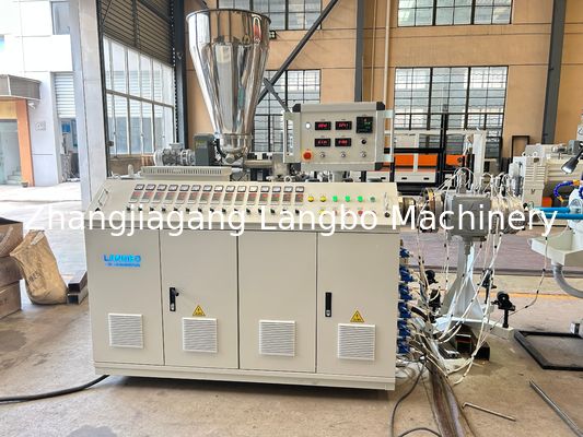 16-32mm Two Cavity PVC UPVC Conduit Electric Pipe Extruder Making Extrusion Machine Production Line