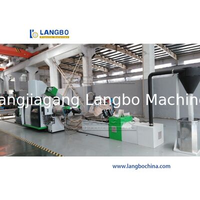 Linha de reciclagem de plástico para PE/PP/PA/PVC/ABS/PS/PC/EPE/EPS/Pet Lavar e granulação
