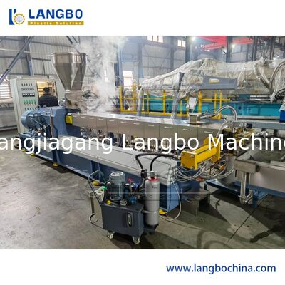 PP PLC PE HDPE LDPE Recycle Plastic Granule Pelletizing Machine Granulating Line