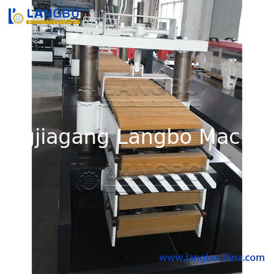 Plástico UPVC PVC teto canalização cabo tronco Janela Porta Quadro Painel de parede Quadro de canto oco WPC Decking Profile Produção de extrusão máquina de fabricação