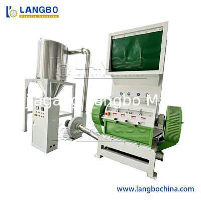 Triturador de Barris/Tubos/Paletes de PVC para Animais de Estimação/Garrafas Plásticas Trituradas de Resíduos