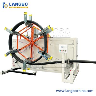 Linha de produção de extrusão de máquinas de fabricação de tubos de HDPE de 50-250 mm