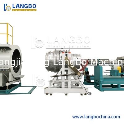 Intoxique a linha única tomada 4 - 9m da extrusão da tubulação do PE da água/capacidade mínima