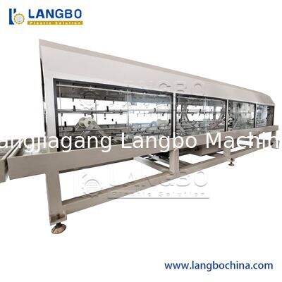 Intoxique a linha única tomada 4 - 9m da extrusão da tubulação do PE da água/capacidade mínima