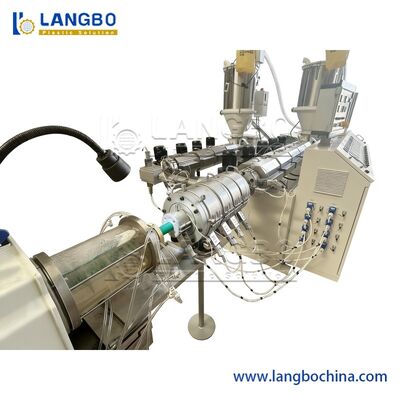 Máquina de fabricação de tubos PPR de 16-400 mm Linha de produção de tubos de água quente e fria totalmente automática