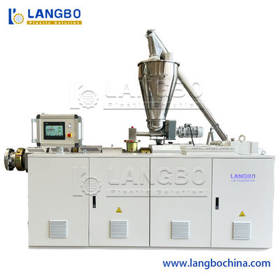 Linha de produção de tubos de plástico CPVC Pvc 75 - 250 mm