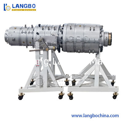 Máquina da extrusão da tubulação do de alta capacidade, tubulação do PVC das costas dobro que faz a máquina
