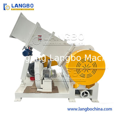 Triturador Vertical de Plástico Potente para Tubos de PVC, PP, HDPE, LDPE, PE e Trituração de Garrafas PET com Capacidade de Produção de 100-2000kg/H