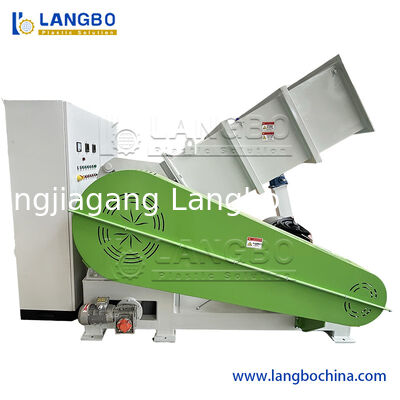 Triturador Vertical de Plástico Potente para Tubos de PVC, PP, HDPE, LDPE, PE e Trituração de Garrafas PET com Capacidade de Produção de 100-2000kg/H