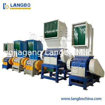 Máquina de Produção de Moagem de Sucata de Material de Tubo de Folha de Grânulos de Resíduos PP PE Pet Garrafas Filme de Resíduos Plástico Reciclagem Triturador