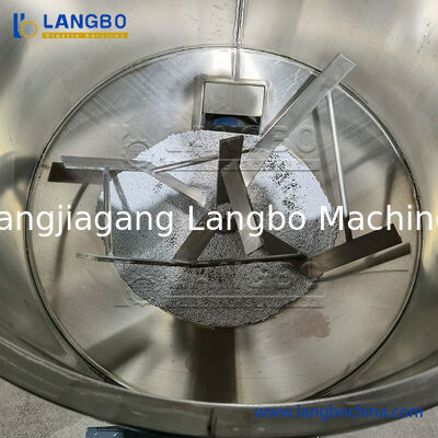 Misturador vertical de plástico para granulados ou pó com transportador a vácuo