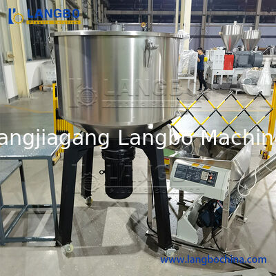 Pellets de plástico de aço inoxidável Misturador de cores de plástico vertical