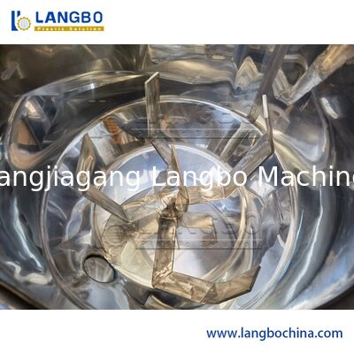 Pellets de plástico de aço inoxidável Misturador de cores de plástico vertical