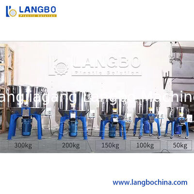 Alta Qualidade 200kg 150kg 100kg 50kg Misturador Industrial de Plástico Máquina de Mistura de Cor Pellet Misturador de Cor Misturador para Material Plástico