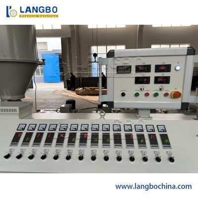 Linha de Coextrusão de Tubos PPR de 16-63mm Extrusora de Rosca Única de 60mm