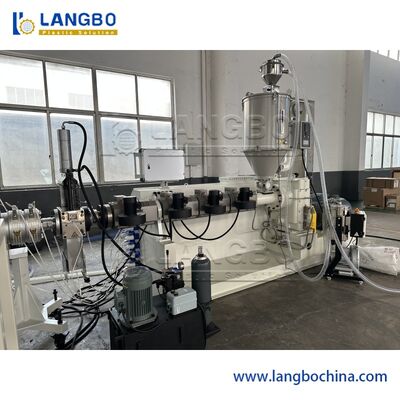 Linha de Coextrusão de Tubos PPR de 16-63mm Extrusora de Rosca Única de 60mm