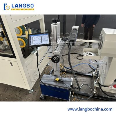 Linha de Coextrusão de Tubos PPR de 16-63mm Extrusora de Rosca Única de 60mm