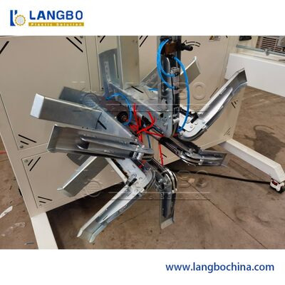 Máquina Enroladeira de Tubos PE Flexível para Componentes Elétricos Schnider para Tubos de 16-160MM