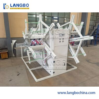 Máquina Enroladeira de Tubos PE Flexível para Componentes Elétricos Schnider para Tubos de 16-160MM