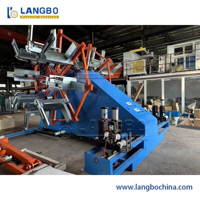 Máquina Enroladeira de Tubos PE Flexível para Componentes Elétricos Schnider para Tubos de 16-160MM