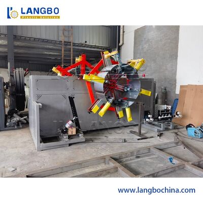 Máquina Rebobinadora Automática de Tubos Plásticos para Componentes Elétricos Schnider para Enrolamento de Tubos Corrugados de PE e HDPE Faixa de 1600-3200mm