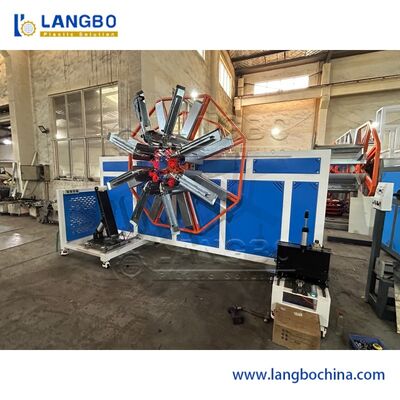 Máquina Rebobinadora Automática de Tubos Plásticos para Componentes Elétricos Schnider para Enrolamento de Tubos Corrugados de PE e HDPE Faixa de 1600-3200mm