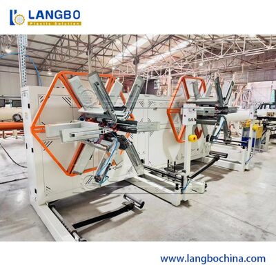 Máquina de enrolar mangueira de PE automática Equipamento de sistemas de irrigação