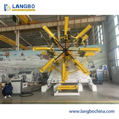 Equipamento de Enrolamento de Tubos PE Industrial Totalmente Automático de 16-160MM de Diâmetro para Processo de Enrolamento
